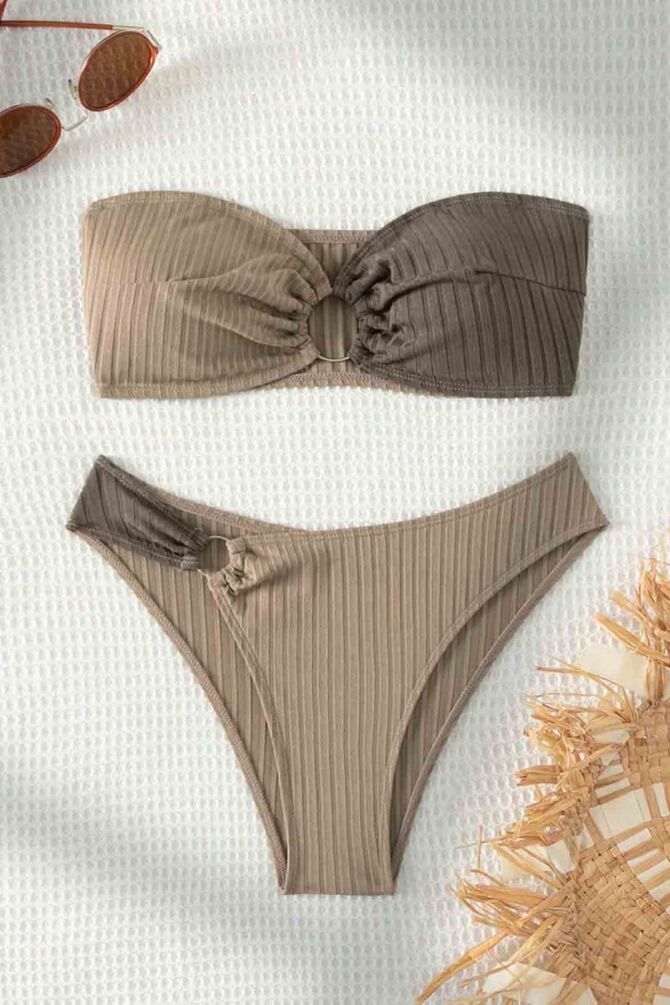 Çift Renkli Bikini Takımı - 1