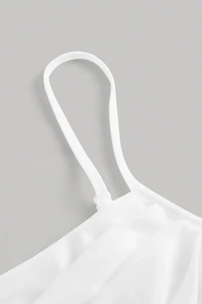 Crop Üst Beyaz - 2